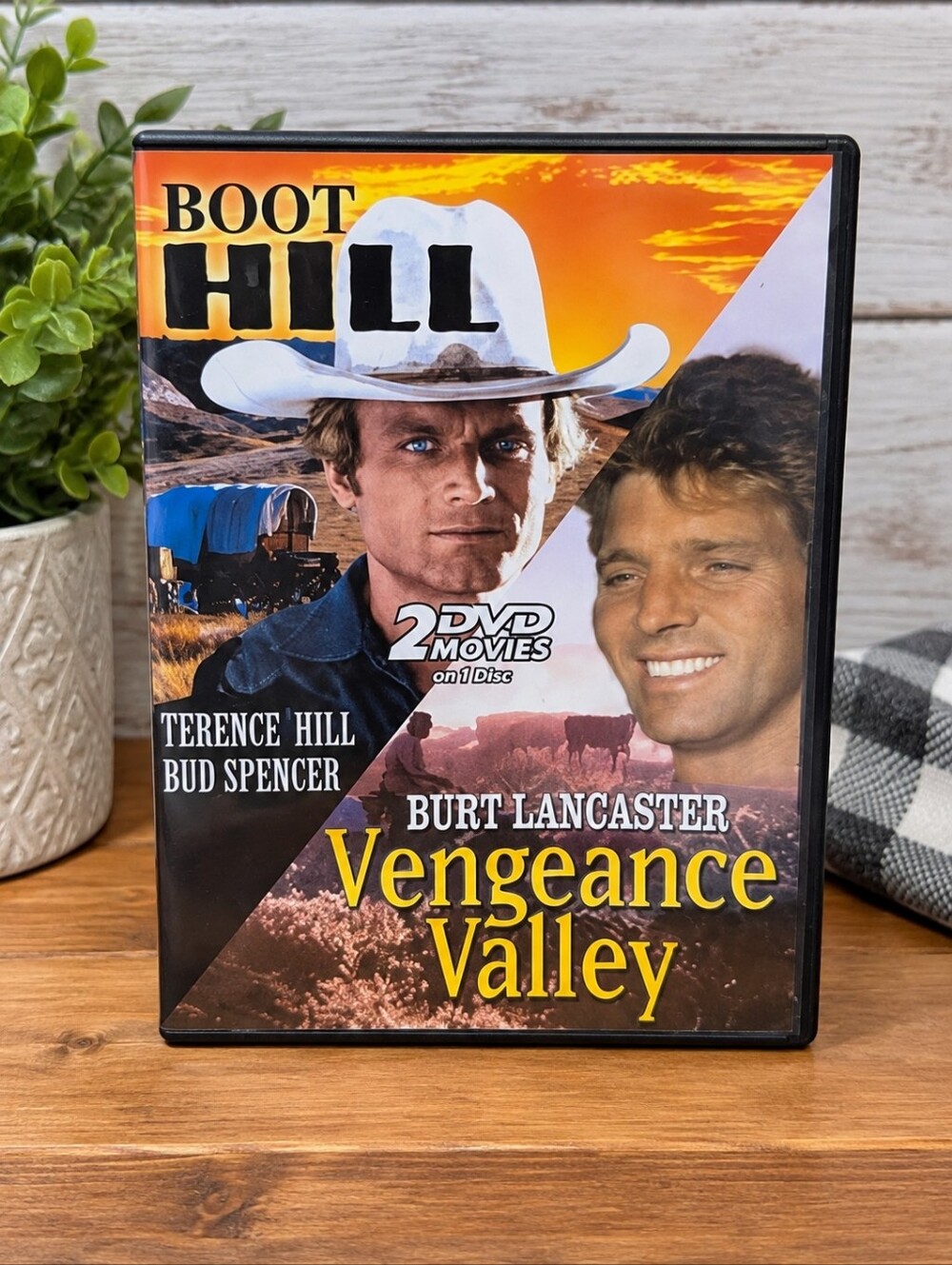 Boot Hill & Vengeance Valley 2 Movie DVD Western